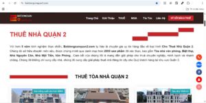 giao dien moi website batdongsanquan2com 1